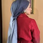 Dagrade Gri Geçişli Hint Kaşmir Şal