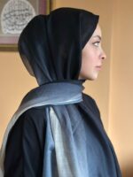 Degrade Geçişli %10 Silk %90 Wool Şalımız