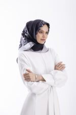 AY IŞIĞI TWİLL İPEK EŞARP - Görsel 3