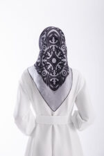 AY IŞIĞI TWİLL İPEK EŞARP - Görsel 5