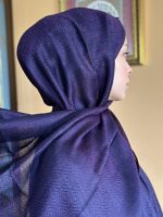 monogram yün ipek şal