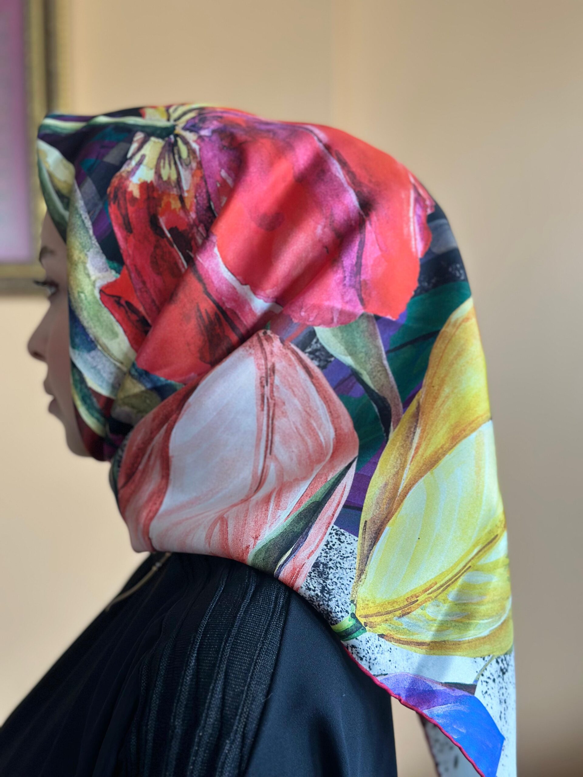 54714fe5-6306-4212-a544-f210e80af2ed lalezar eşarp - Görsel 1