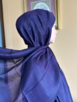 monogram yün ipek şal - Görsel 2