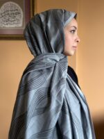 geometrik desen pamuk ipek şal