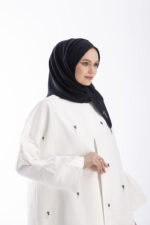 SİYAH İPEK ŞAL - Görsel 2