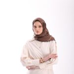 AMBER İNCİ TWİL EŞARP