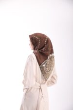 AMBER İNCİ TWİL EŞARP - Görsel 3